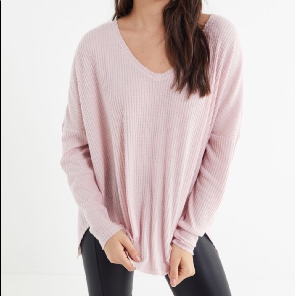 Urban Outfitters Out From Under Thermal Vneck